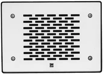 TOA PC-391 Płaski głośnik do montażu podtynkowego z panelem ze stali nierdzewnej; moc znamionowa 3W, efektywność 87 dB SPL, pasmo 150Hz - 18kHz