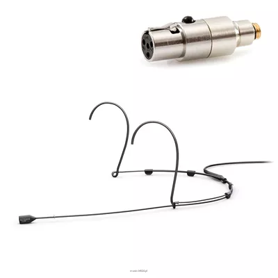 DPA 4088-DC-A-B10-LH-S - 4088 CORE Directional Headset Mic, Black, TA4F Mini-XLR, Small