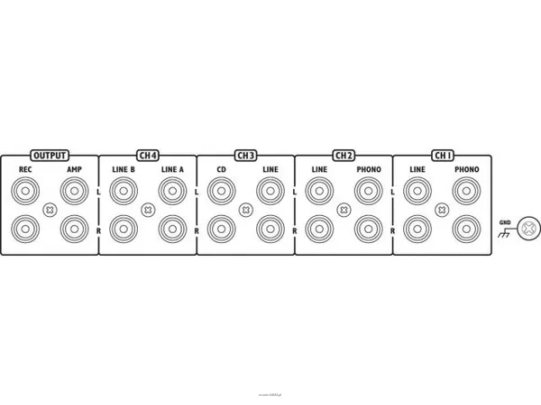 Monacor MPX-622/SW - 2