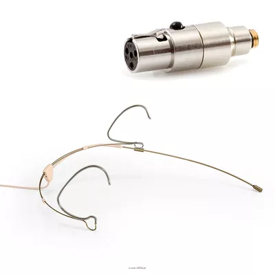 DPA 6066-OC-R-F10 - 6066 CORE Omni Headset Mic, Beige, TA4F Mini-XLR