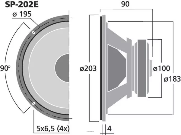 Monacor SP-202E - 3