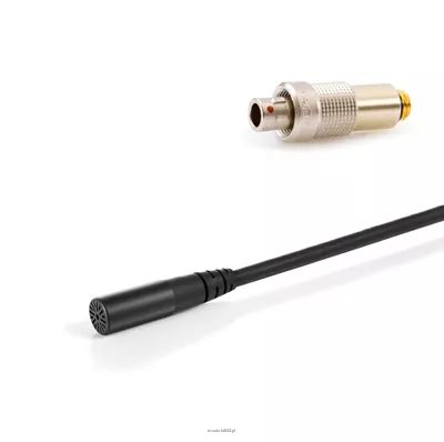 DPA 6061-OC-U-B03 - 6061 CORE Omni Submini Mic, Loud SPL, Black, 3 pin LEMO