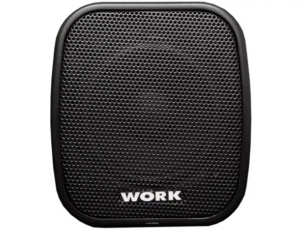 WORK NEO SET 100 BT BIAŁY CZARNY – instalacyjny aktywny zestaw 2.1 BLUETOOTH – Płaski 8 calowy subwoofer naścienny z wbudowanym wzmacniaczem: 2 x 25 W na SAT + 150 W RMS na SUB - 6