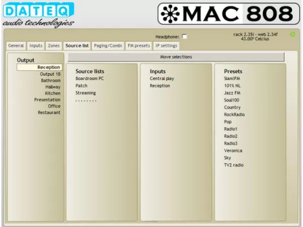 Monacor MAC-808 - 6