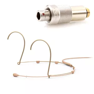 DPA 4066-OC-A-F03-LH - 4066 CORE Omni Headset Mic, Beige, 3-pin LEMO