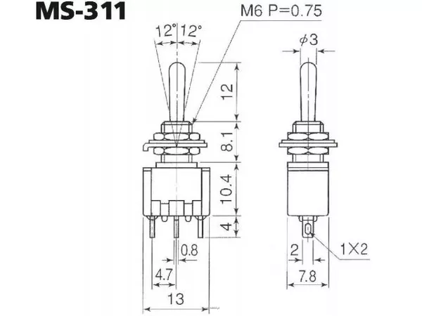 Monacor MS-311 - 2