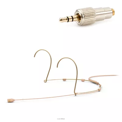 DPA 4088-DC-A-F34-LH - 4088 CORE Directional Headset Mic, Beige, Mini-Jack