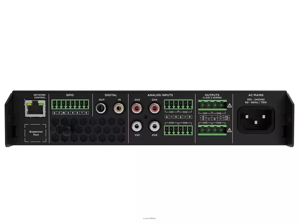 WORK PRO SYNTHEA 4125 – 4-kanałowy wzmacniacz instalacyjny DSP 4 × 125 W - 2