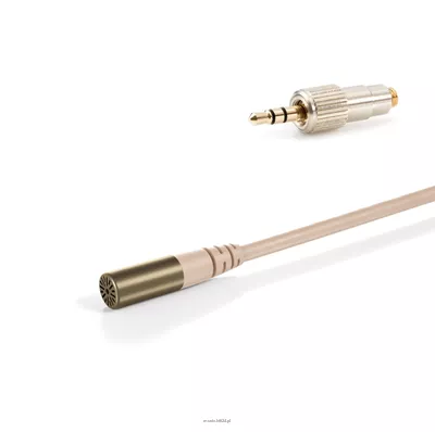 DPA 6060-OC-U-F34 - 6060 CORE Omni Submini Mic, Normal SPL, Beige, Mini-Jack