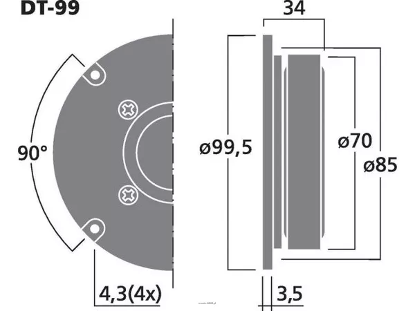 Monacor DT-99 - 3