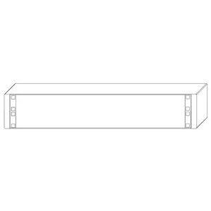 Link BOX P2 35 54 - 2U Stage box, punched for LK 37 and LK 54