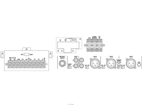 Monacor PA-1200 - 2