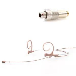 DPA 4288-DC-F-F03-LH - 4288 CORE Directional Flex Headset Mic, 120 mm Boom, Beige, 3-pin LEMO