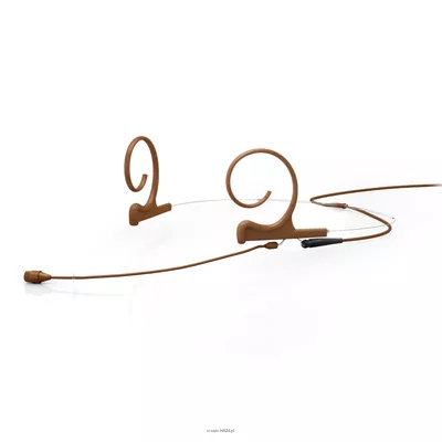 DPA 4266-OC-F-C00-MH - 4266 CORE Omni Flex Headset Mic, 90 mm Boom, Brown, MicroDot