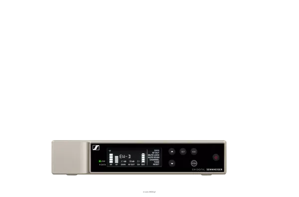 Sennheiser EW-D ME4 SET (Q1-6) Uniwersalny cyfrowy zestaw bezprzewodowy z kardioidalnym mikrofonem przypinanym ME 4. Zakres częstotliwości 470,2 - 526 MHz. - 2