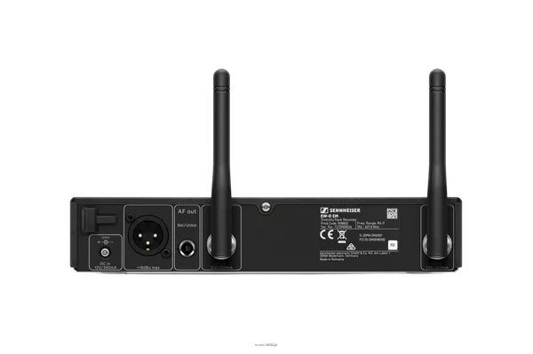 Sennheiser EW-D ME4 SET (Q1-6) Uniwersalny cyfrowy zestaw bezprzewodowy z kardioidalnym mikrofonem przypinanym ME 4. Zakres częstotliwości 470,2 - 526 MHz. - 3