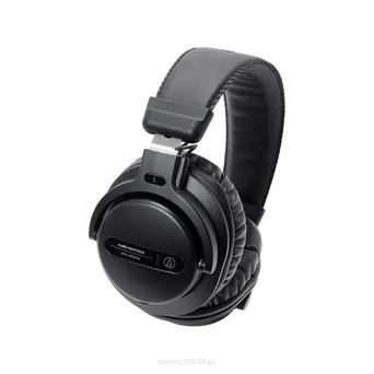 Audio-technica ATH-PRO5XBK słuchawki dla DJ-ów, słuchawki wokółuszne, przewodowe