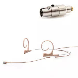 DPA 4188-DC-F-F10-MH - 4188 CORE Directional Flex Headset Mic, 100 mm Boom, Beige, TA4F Mini-XLR