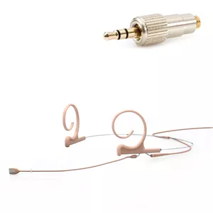 DPA 4188-DC-F-F34-MH - 4188 CORE Directional Flex Headset Mic, 100 mm Boom, Beige, Mini-Jack