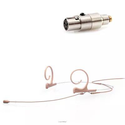 DPA 4288-DC-F-F10-LH - 4288 CORE Directional Flex Headset Mic, 120 mm Boom, Beige, TA4F Mini-XLR