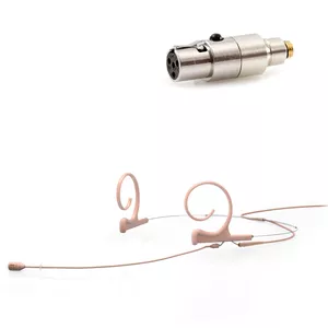 DPA 4288-DC-F-F10-LH - 4288 CORE Directional Flex Headset Mic, 120 mm Boom, Beige, TA4F Mini-XLR
