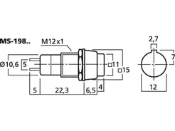 Monacor MS-198/SW