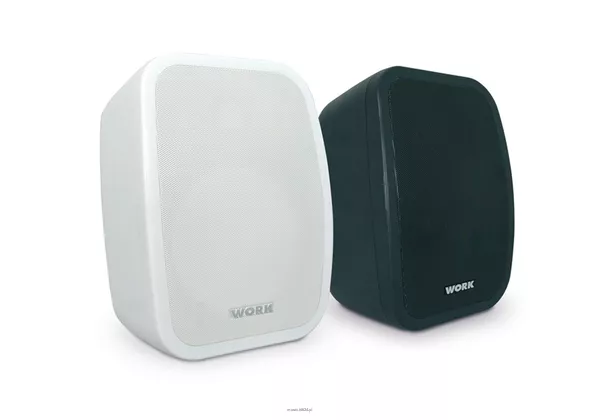 WORK NEO 5 A BT BLUETOOTH - BIAŁA lub czarna, wymiary: 171 x 244 x 166 mm, woofer 5,3 cala, moc: 2 x 30 W RMS, wzmacniacz cyfrowy klasy D, pasmo: 50-22 kHz, SPL 107 dB - 2