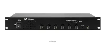 ITC T-60C Wzmacniacz miksujący 19". Economic. 60W, 4Ω, 100V