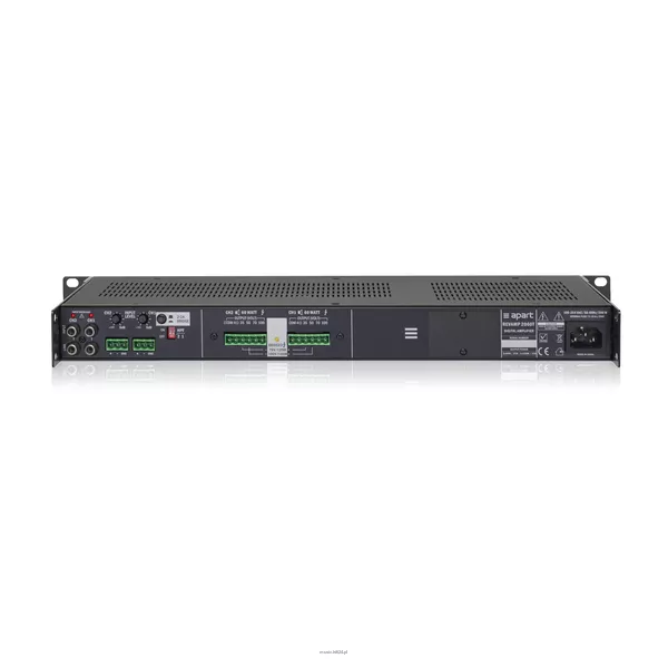 Biamp REVAMP 2060T 2-kanałowy cyfrowy (klasa D) wzmacniacz mocy; 2 x 60W@100V / 4Ω, 2x30W@8Ω - 2