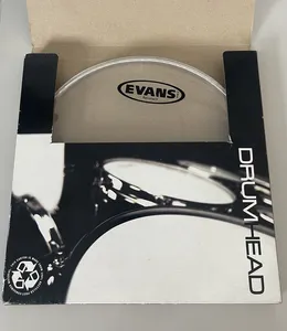 EVANS zestaw: Resonant 1x Glass & 1x Black 10'' naciągi perkusyjne
