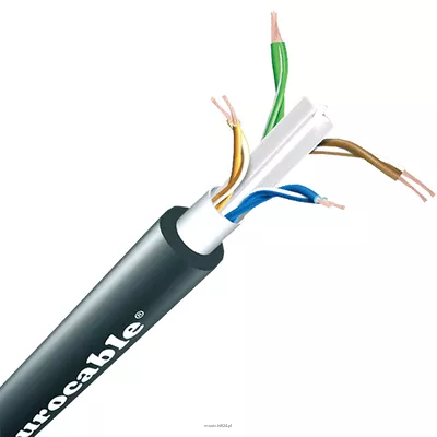 Touring grade flexible Cat.6A UTP Data Cable - elastyczny kabel CAT6A, służący do transmisji dany...