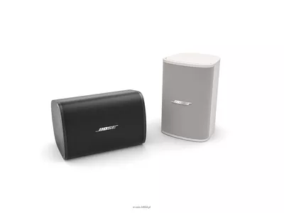Bose DesignMax DM3SE ( Szt ) posiada klasę odporności IP55,  łączy czyste, wyraźne wysokie tony z zaskakująco mocnym basem jak na swój kompaktowy rozmiar.