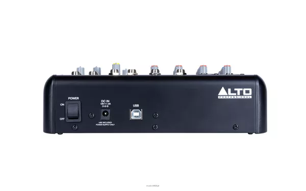 Alto Professional Truemix 600 -mikser audio przenośny mikser wyposażony w funkcjonalność Bluetooth i wbudowany stereofoniczny interfejs audio USB. - 2