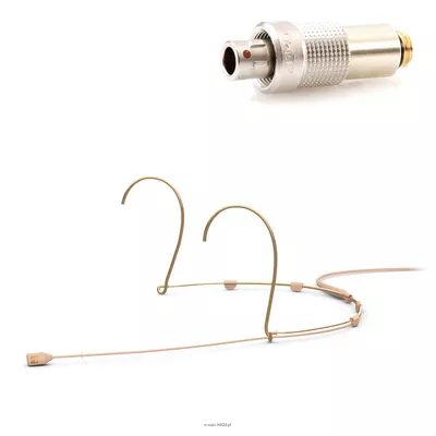 DPA 4088-DC-A-F03-LH - 4088 CORE Directional Headset Mic, Beige, 3-pin LEMO