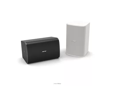 BOSE DesignMax DM10S- Subwoofer Dzięki mocy 300 W i pasmu przenoszenia 35 Hz – 125 Hz, ten kompaktowy subwoofer dostarcza imponujący bas