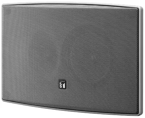 toa BS-1034S  Głośnik naścienny 10W, dwudrożny; efektywność 90 dB SPL; pasmo przenoszenia 120Hz - 20kHz; specjalny uchwyt montażowy; srebrny