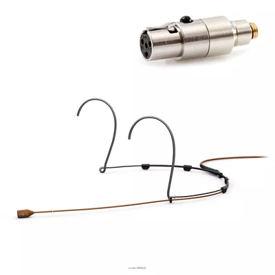 DPA 4088-DC-A-C10-LH - 4088 CORE Directional Headset Mic, Brown, TA4F Mini-XLR