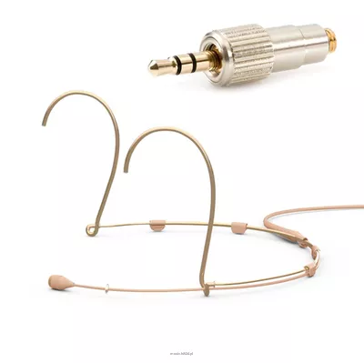 DPA 4066-OC-A-F34-LH-S - 4066 CORE Omni Headset Mic, Beige Mini-Jack, Small