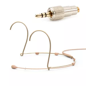 DPA 4066-OC-A-F34-LH-S - 4066 CORE Omni Headset Mic, Beige Mini-Jack, Small