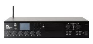 Itc T-2120UC Podwójny wzmacniacz 19" z f. matrycy 7 x 2, MP3, Bluetooth, FM, 2x120W, 4Ω, 100V