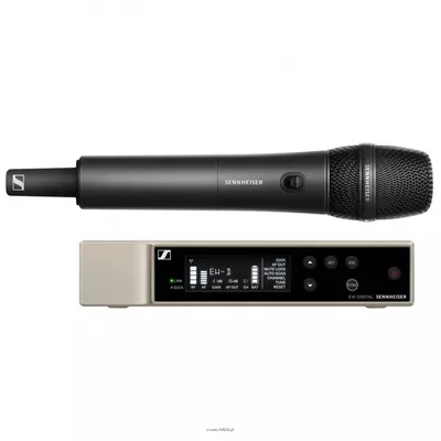 Sennheiser  EW-D 835-S SET (Q1-6)  Uniwersalny cyfrowy, bezprzewodowy zestaw z mikrofonem. Zakres częstotliwości 470,2 - 526 MHz.