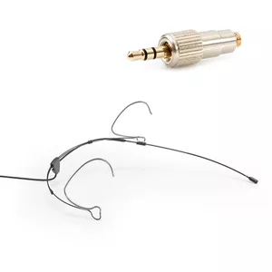 DPA 6066-OC-R-B34 - 6066 CORE Omni Headset Mic, Black, Mini-Jack