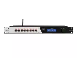 WORK MD 82 AX MK II 8 KANAŁOWY CYFROWY MIKSER AUTOMATYCZNY Z DSP / 8 wejść mic/line x 2 strefy / możliwość linkowania wielu MD 82 AX / sterowanie po LAN lub RS 232 / BLUETOOTH