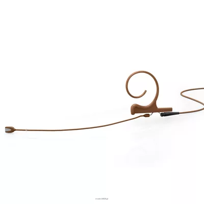 DPA 4166-OC-F-C00-LE - 4166 CORE Omni Flex Earset Mic, 110 mm Boom, Brown, MicroDot