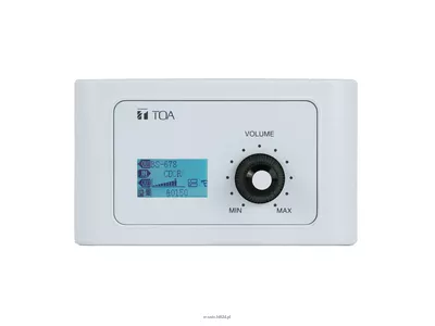 TOA M-800RC  Panel zdalnego sterowania   Zaprojektowany do wyłącznego użytku z matrycą M-8080D