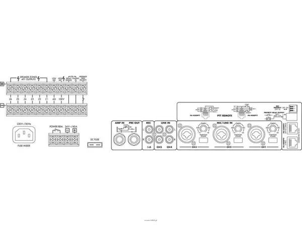 Monacor PA-6480 - 2