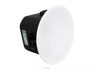WORK C PRO 6 GŁOŚNIK SUFITOWY / bezramkowa maskownica na magnes / obudowa akustyczna / woofer 6,5 cala / moc: 30 W RMS 100 V lub 100 W RMS 8 ohm / pasmo: 50 – 22.000 Hz