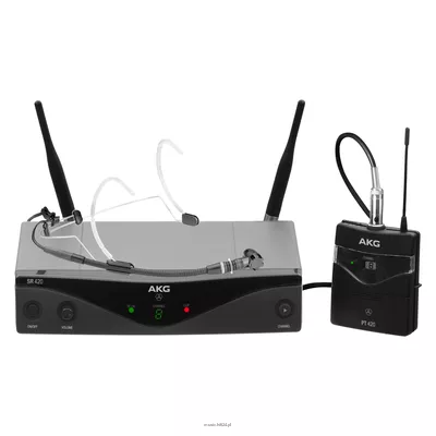 AKG WMS420 Headworn Set Band A - Mikrofonowy zestaw bezprzewodowy