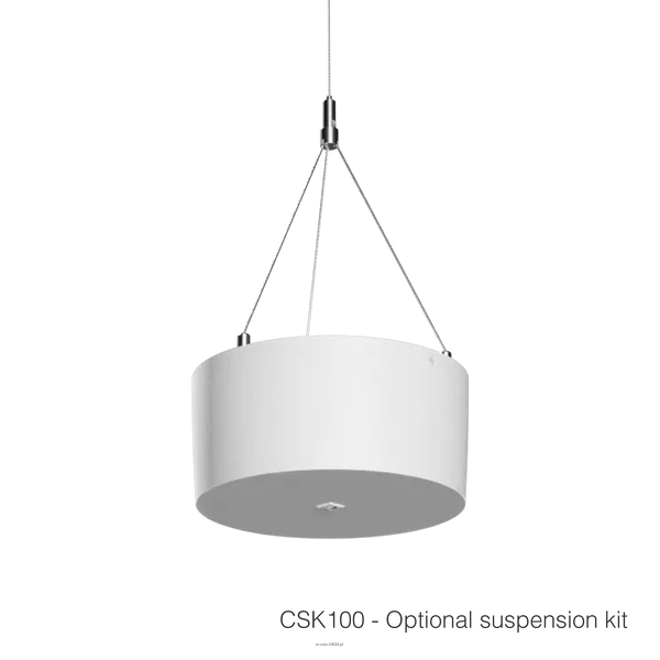 AUDAC NELO706V – głośnik naścienny o nowoczesnym, minimalistycznym designie z regulatora głośności - 3