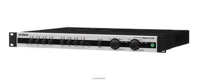 YAMAHA MA2120 Przełączany wzmacniacz miksujący klasy D Lo-Z/Hi-Z (Lo-Z: 2 × 120 W przy 4 Ω, 2 × 100 W przy 3 Ω / 8 Ω)